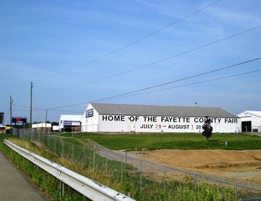 Home of the Fayette County Fair Building