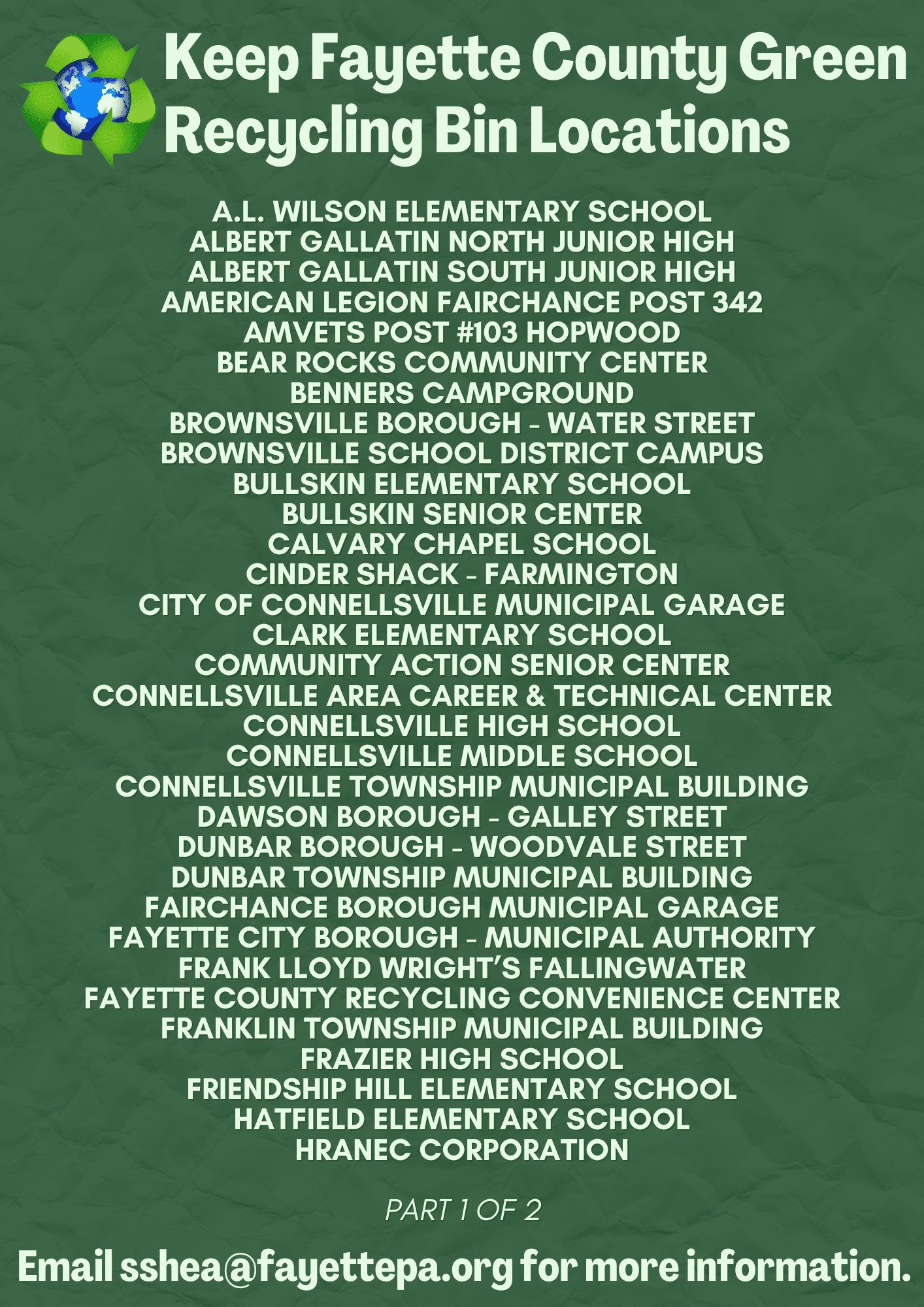 Updated Bin List November 2024 web page