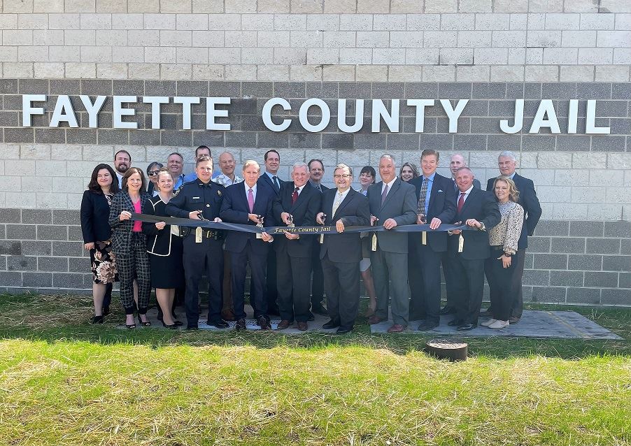 Fayette County Jail Ribbon Cutting