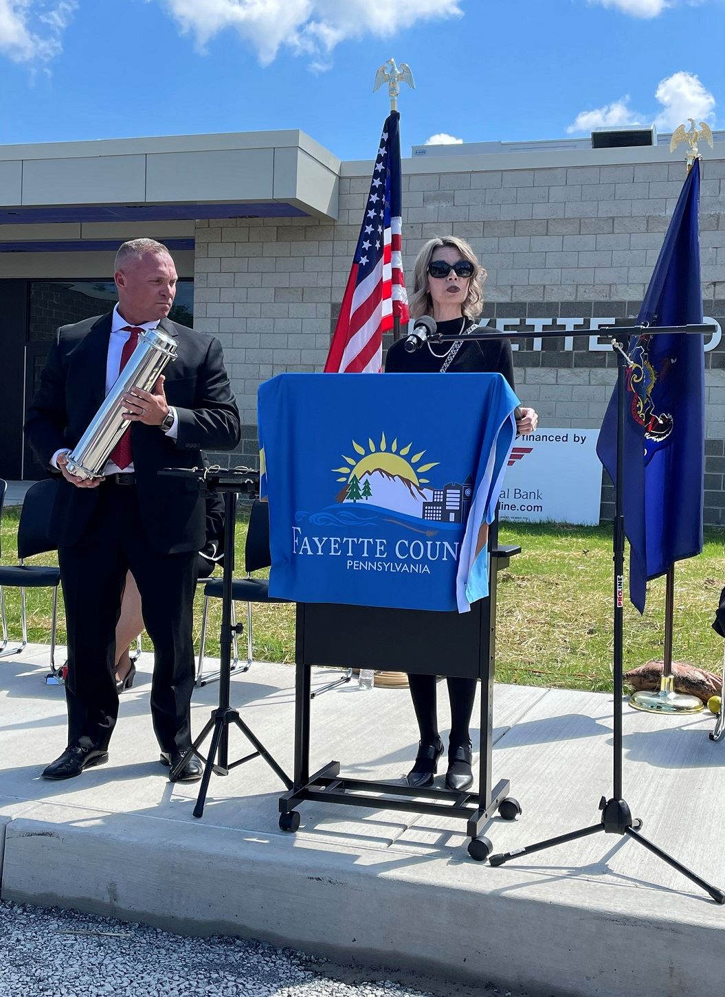 Fayette County Jail Ribbon Cutting3