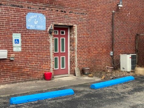 Dunbar Borough Polling Place Entrance